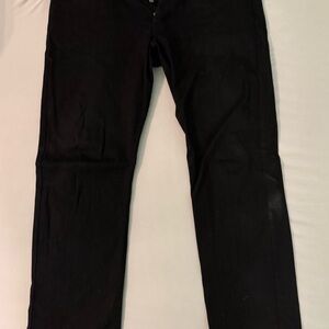 Size 38-Naked & Famous Denim Black Jeans